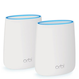 NETGEAR 美国网件 Orbi Mini RBK20 AC2200M分布式路由器 主机+分身套装