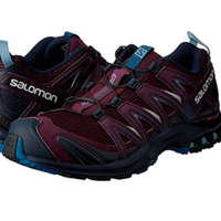 SALOMON 萨洛蒙 XA Pro 3D 女士越野跑鞋 有力的紫色/海军西装外套/青石 36