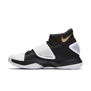 NIKE 耐克 Zoom Hyperrev 2016 男士篮球鞋 820227-071 白/黑金 40