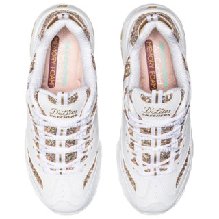 SKECHERS 斯凯奇 D'Lites 女士休闲运动鞋 11916/WGD 白色/金色 39