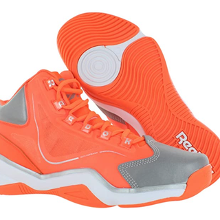 Reebok 锐步 Q96 CROSSEXAMINE-M 男士篮球鞋 霓虹灯/白色/纯银/霓虹绿 39