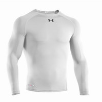 UNDER ARMOUR 安德玛 男士紧身衣 1236223 白色 M