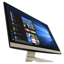 华硕(ASUS) 猎鹰V4 27英寸一体机台式电脑(酷睿i3 4G 128GSSD+1T  WIFI蓝牙  全高清 上门售后)黑