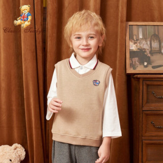 Classic Teddy 精典泰迪母婴用品 精典泰迪classic Teddy 儿童马甲男女童薄绒单马甲男童背心女宝宝打底背心秋冬百搭英文小熊头 卡其130 报价价格评测怎么样 什么值得买 Classic Teddy 精典泰迪母婴用品 精典泰迪classic Teddy 儿童马甲男女童薄绒单马甲男童背心女宝宝打底背心秋冬百搭英文小熊头 卡其130 报价价格评测怎么样 什么值得买