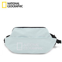 国家地理National Geographic胸包时尚多用途男女户外运动休闲骑行挎包腰包  薄荷绿