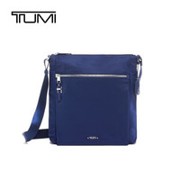 途明(TUMI) 奢侈品 Voyageur系列 女士商务旅行高端时尚斜挎包 0196304ULM 蓝色