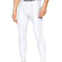 UNDER ARMOUR 安德玛 男士紧身裤 1289577 白色 M