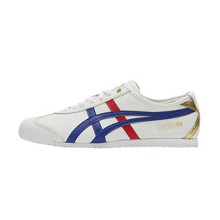 Onitsuka Tiger 鬼塚虎 MEXICO 66系列 中性休闲运动鞋 D507L-0152 白色/深蓝色 38