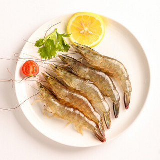 CP 正大食品 福建白虾 800g 约41至48只 海鲜水产