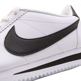 NIKE 耐克 Classic Cortez 女士跑鞋 807471-101 白黑色/黑舌标 36