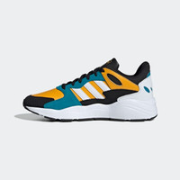 阿迪达斯官网adidas neo CRAZYCHAOS男鞋休闲运动鞋EF1059 黄色/黑色/孔雀蓝/白色 42(260mm)
