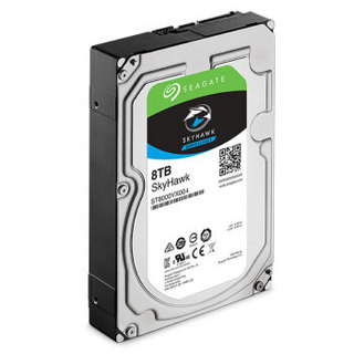 SEAGATE 希捷 酷鹰SkyHawk系列 3.5英寸监控级硬盘 8TB 256MB(7200rpm、PMR)ST8000VX004