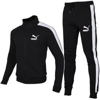 PUMA 彪马 男士运动套装 595976-01 黑色 S