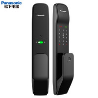 松下(Panasonic)指纹锁 V-G212T 智能门锁家用防盗门锁全自动电子锁 密码锁