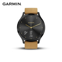 佳明（GARMIN） 智能手表 vivomoveHR 运动手环实时心率智能通知指针隐藏式触摸屏男女款 经典版 摩登黑