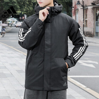 Adidas阿迪达斯 新品男子休闲连帽运动棉服外套 CY8624 CY8624-2020冬季-夹棉服 M