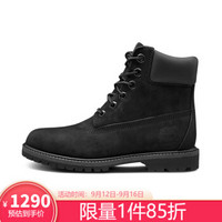 Timberland添柏岚男女鞋情侣款户外高帮鞋靴|8658A 8658AW/黑色 37