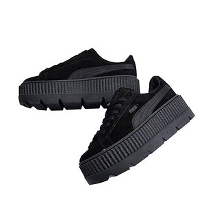 PUMA 彪马 Cleated Creeper 女士休闲运动鞋 366268-04 黑色 36