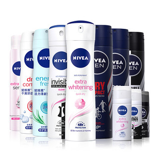 NIVEA 妮维雅 爽身气雾系列活力清新气雾 150ml