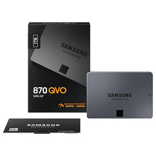 SAMSUNG 三星 870 QVO SATA 固态硬盘（SATA3.0）