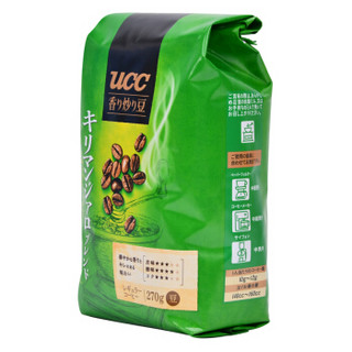 悠诗诗（ UCC）乞力马扎罗综合焙炒咖啡豆270g 日本进口