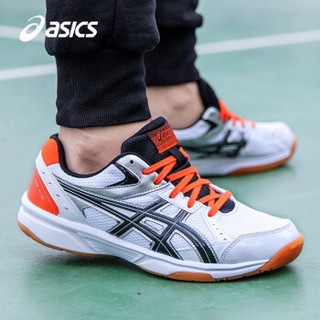 ASICS亚瑟士羽毛球鞋女鞋男鞋2018新款正品运动鞋女训练鞋排球鞋女士 白色/黑色 39.5