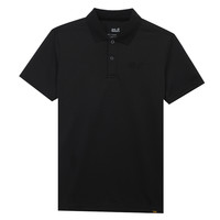 Jack Wolfskin 狼爪 EVERYDAY OUTDOOR系列 男士运动T恤 5820011-6000 黑色 S