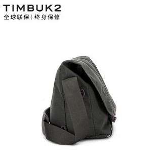 TIMBUK2 天霸 美国天霸纯色邮差包经典斜挎包男帆布信使包女潮流单肩包   TKB1080-1-8836  深灰/紫色 S