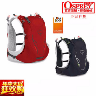 现货 小鹰 OSPREY DURO 疾风1.5 6 15 跑步包双肩背包 配水袋 正品可注册 Duro 6 黑色（新款 ） S/M 背负