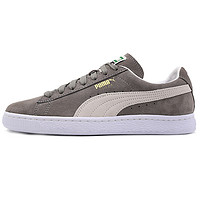 PUMA 彪马 Suede Classic 中性运动板鞋 352634-66 灰/米白 35.5