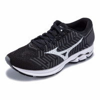 Mizuno美津浓运动鞋女跑步鞋 WAVEKNIT R1 J1GD182402 黑/白/深灰 36.5