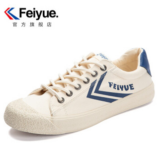 feiyue/飞跃复古日系硫化鞋休闲帆布鞋男潮流女鞋情侣运动休闲鞋 939米蓝 40标准尺码