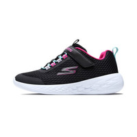 SKECHERS 斯凯奇 GIRLS系列 女童网面透气休闲鞋 82007L 黑色/多彩色