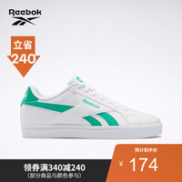 Reebok锐步 运动经典 ROYAL COMPLETE3LOW男女低帮休闲鞋FW0860 FW0860_白色/绿色 37.5