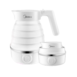 Midea 美的 MK-SH06Simple101 折叠式电水壶 0.6L 白色