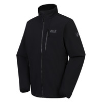 Jack Wolfskin 狼爪 ACTIVE OUTDOOR系列 男士软壳衣 1305801-6000 黑色 S