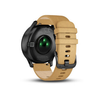 佳明（GARMIN）vivomove HR 指针隐藏式触摸屏智能运动手表跑步腕表 vivomoveHR 摩登黑