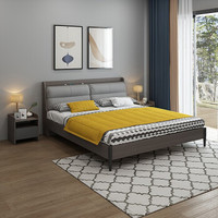 AHOME A家家具 WJ1002 高箱储物床 1.5m床