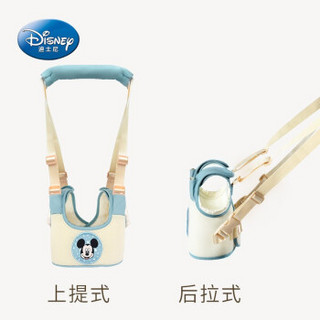 Disney baby 迪士尼宝宝（Disney Baby）学步带婴儿背带走路神器防摔安全防勒透气学步带牵引绳-米奇青绿