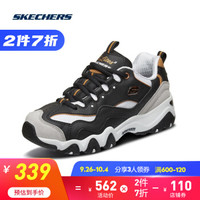 SKECHERS 斯凯奇 女鞋 金属风休闲运动老爹鞋
