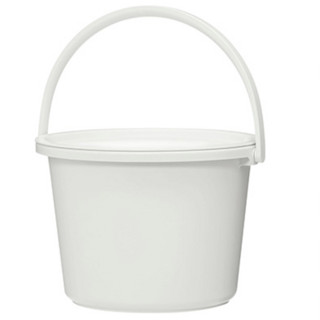 MUJI 无印良品 聚丙烯带盖水桶 7.5L