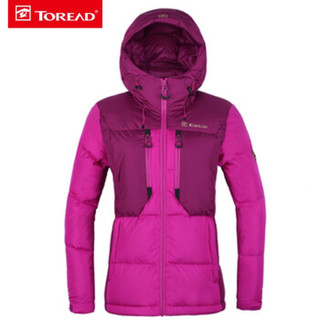TOREAD 探路者 户外羽绒服 HADE91049/92050 蔷薇红女