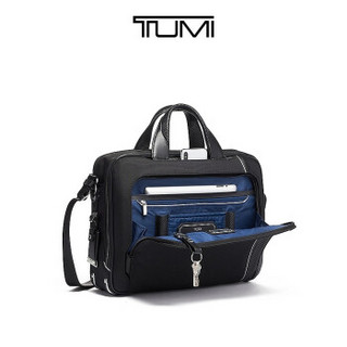 TUMI/途明ARRIVE'系列现代品质商务男士手提电脑公文包 黑色/025503004D3