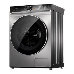 Midea 美的 MD100VT90WIADY 10kg 变频滚筒洗衣机 巴赫银