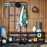IKEA宜家PINNIG佩尼格储鞋长凳附衣帽架北欧多功能架子经典造型