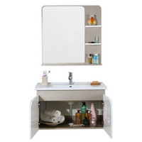 JOMOO 九牧 现代简约洗漱台悬挂式洗脸盆柜套装 A2259