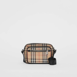 BURBERRY 博柏利 80101521 男士Vintage格纹背包