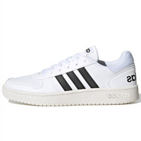 阿迪达斯 ADIDAS NEO 男子 运动休闲系列 HOOPS 2.0 运动 休闲鞋 EG3970 白色 41码 UK7.5码