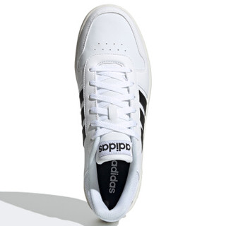 阿迪达斯 ADIDAS NEO 男子 运动休闲系列 HOOPS 2.0 运动 休闲鞋 EG3970 白色  41码 UK7.5码