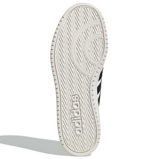 阿迪达斯 ADIDAS NEO 男子 运动休闲系列 HOOPS 2.0 运动 休闲鞋 EG3970 白色  41码 UK7.5码